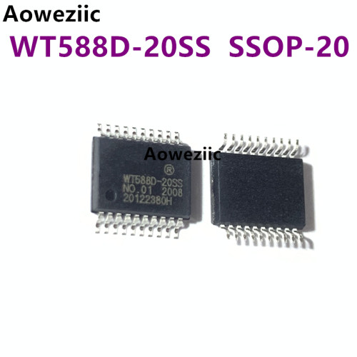 WT588D-20SS SSOP-20 音频接口芯片高质量语音USB驱动IC 全新原装