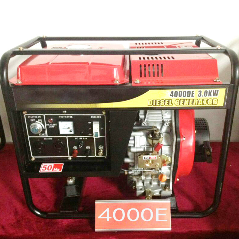 2000瓦/3000w5000w小型柴油发电机家用2/3/5/kw单相220v三相380v