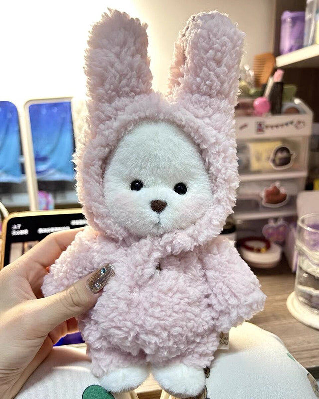 莉娜熊衣服娃衣布娃娃着替