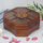 Коробка для закусок из семян дыни с пятью сетками из массива дерева, кофейный столик для свадебной гостиной, креативная стеклянная коробка для сухофруктов с крышкой mini 2