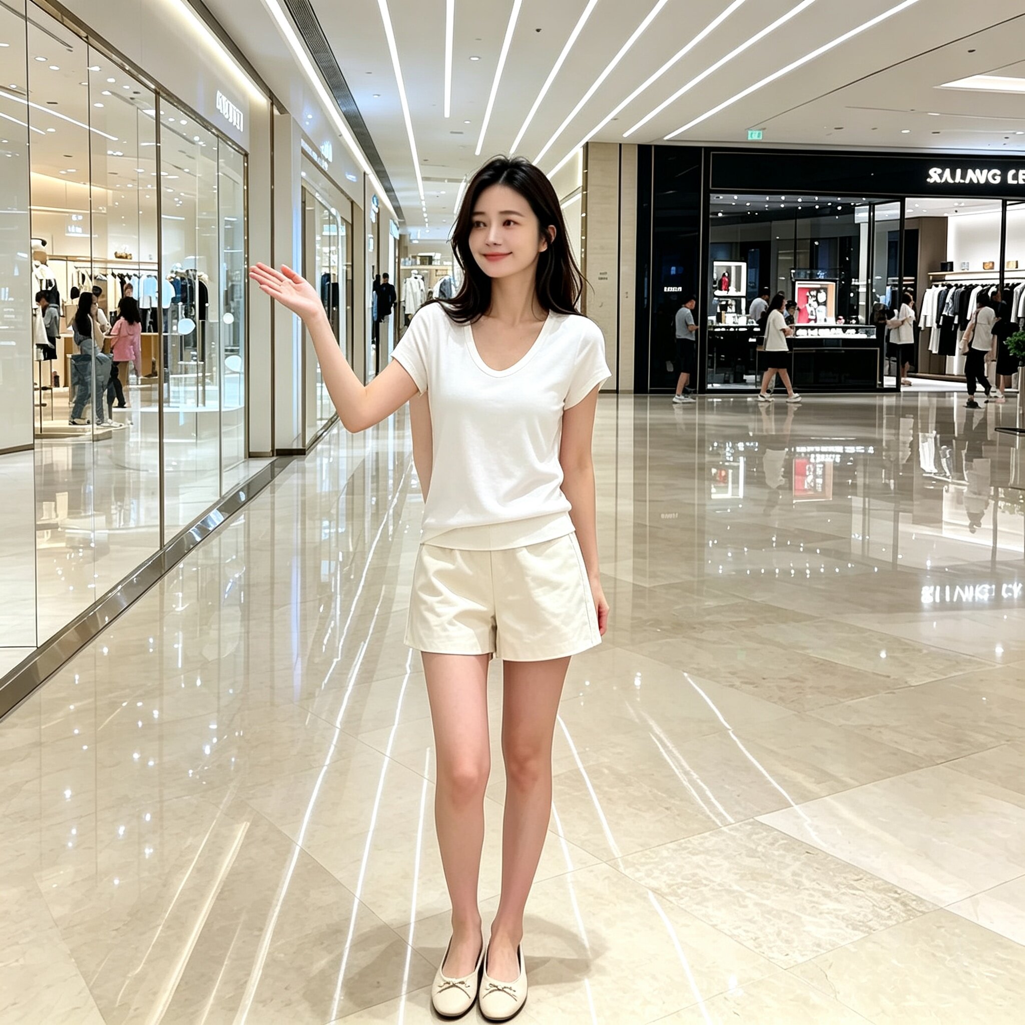 2026夏季新款白色V领短袖针织衫女套头百搭上衣-9533
