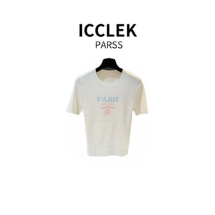 新款 2025夏季 时尚 百搭针织衫 5653 ICCLEK 上衣 PARSS