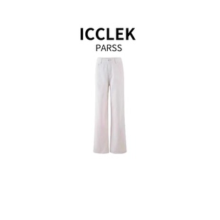 PARSS 休闲风宽松阔腿显瘦直筒裤 2025秋季 时尚 3135 新款 ICCLEK