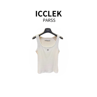 PARSS 显瘦吊带背心 2025新款 百搭圆领修身 1206 早秋夏时尚 ICCLEK