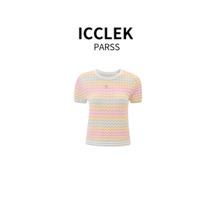 新款 女上衣气质轻奢名媛 时尚 针织衫 5531 百搭圆领无袖 2025夏季