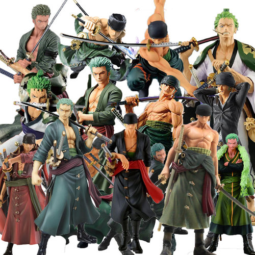 现货正版海贼王索隆佐罗三刀流