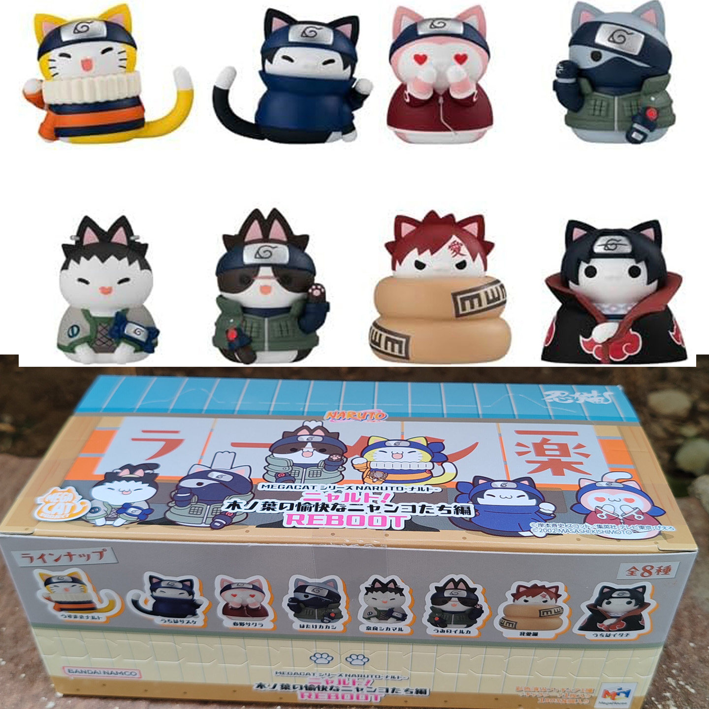 新品现货日版MH火影忍者猫盲盒