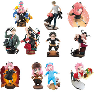 日版现货万代MegaHouse间谍过家家阿尼亚劳埃德约尔掌中盲盒盒蛋