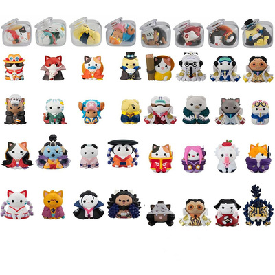 现货MH日版海贼王喵猫盒蛋