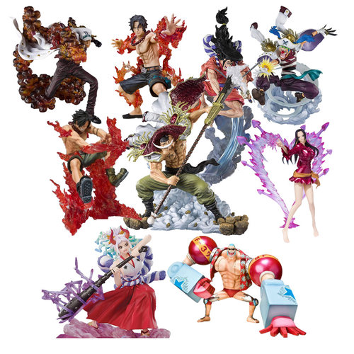 正版万代海贼王路飞山治白胡子