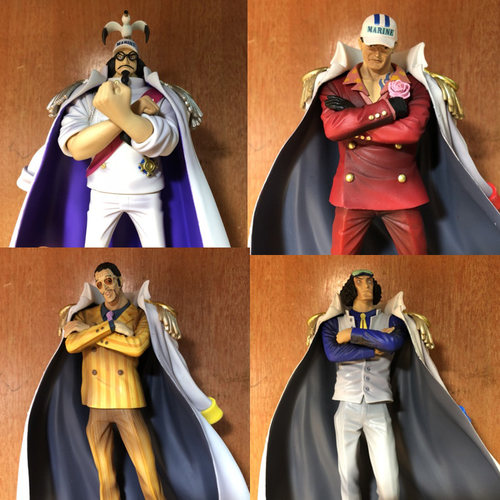 正版海军青雉黄猿赤犬藤虎手办