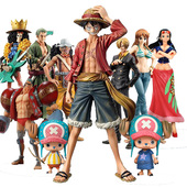 日版 正版 新世界草帽航海王路飞索隆娜美弗兰奇罗宾潮玩礼物手办