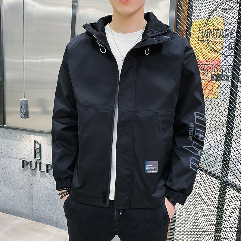 高品质现货春季外套男上衣学生百搭休闲夹克外套J,男装夹克,星座301D(原星座1004-8）