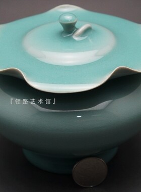 领路手工李震龙泉青瓷