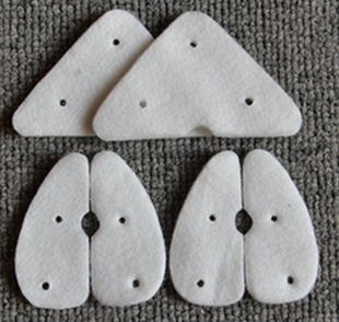 智丽雅用配件套餐胶条擦拭布方形双面擦强磁玻璃神器橡胶刮百洁布