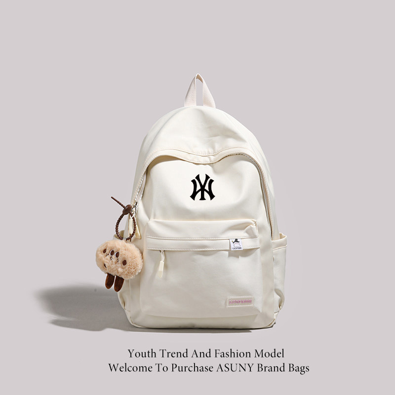 2026新款日系休闲大容量双肩包轻便旅游背包初中高中女生书包潮,箱包皮具/热销女包/男包,双肩背包,淘宝优惠券,粉丝福利购,淘宝优惠卷