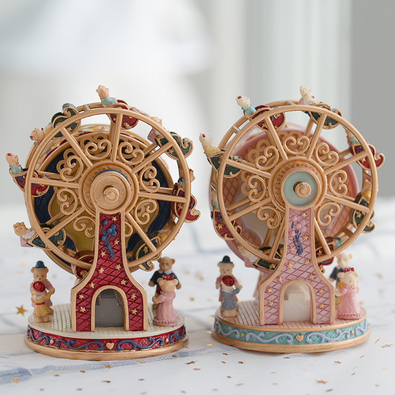 天空之城小熊公主圣诞节摩天轮