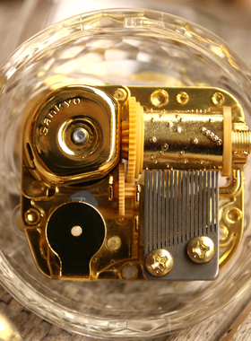 日本sankyo音乐盒八音盒天空之城朋友儿童女孩女生生日礼物伴手礼