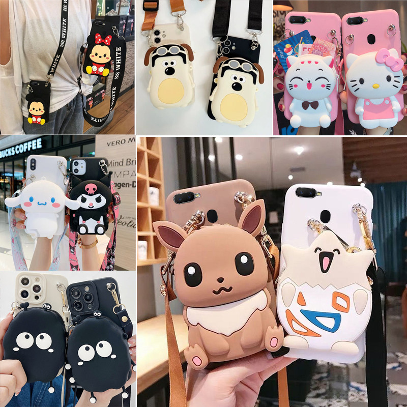 装口红零钱包适用于oppoA7手机壳日韩手机套PBFM00硅胶套防摔a7外壳女款a7x保护壳a7n后盖学生软外壳A7X防摔