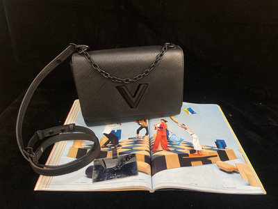 【新款现货】LV/路易威登so black twist水波纹 磨砂黑扣
