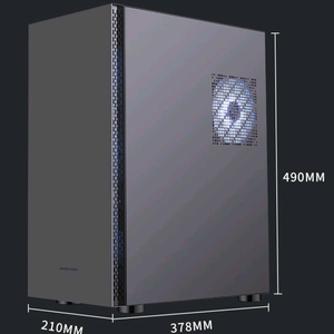 金河田凌霜pro非侧透无光X79X99华南双路E-ATX主板机箱水冷风冷