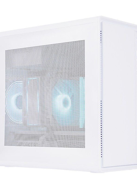 先马极速CMATX机箱台式机电脑主机箱TYPEC主板白色小机箱type−C