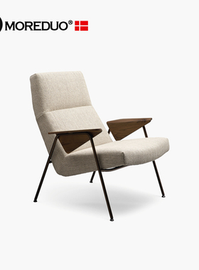 MOREDUO/意式极简客厅沙发椅布艺设计师单人休闲椅VOTTELER CHAIR