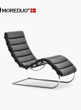 MOREDUO/意式现代躺椅 MR Chaise Lounge 设计师休闲椅真皮沙发椅