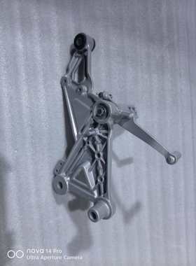 力帆摩托配件KPM191 KPM239前搁脚踏板前左搁脚总成前右搁脚总成