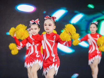 啦啦队比赛服宝贝旋律演出服