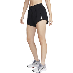 耐克女子透气专业短裤(含衬裤)冬跑步速干NIKE AEROSWIFT FN2329