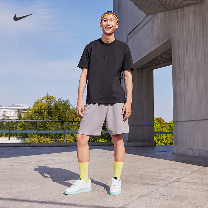 Nike耐克男子宽松舒适纯棉T恤