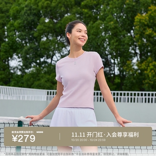 耐克女子修身速干短袖网球上衣柔软半袖NIKE DRI-FIT HQ2995