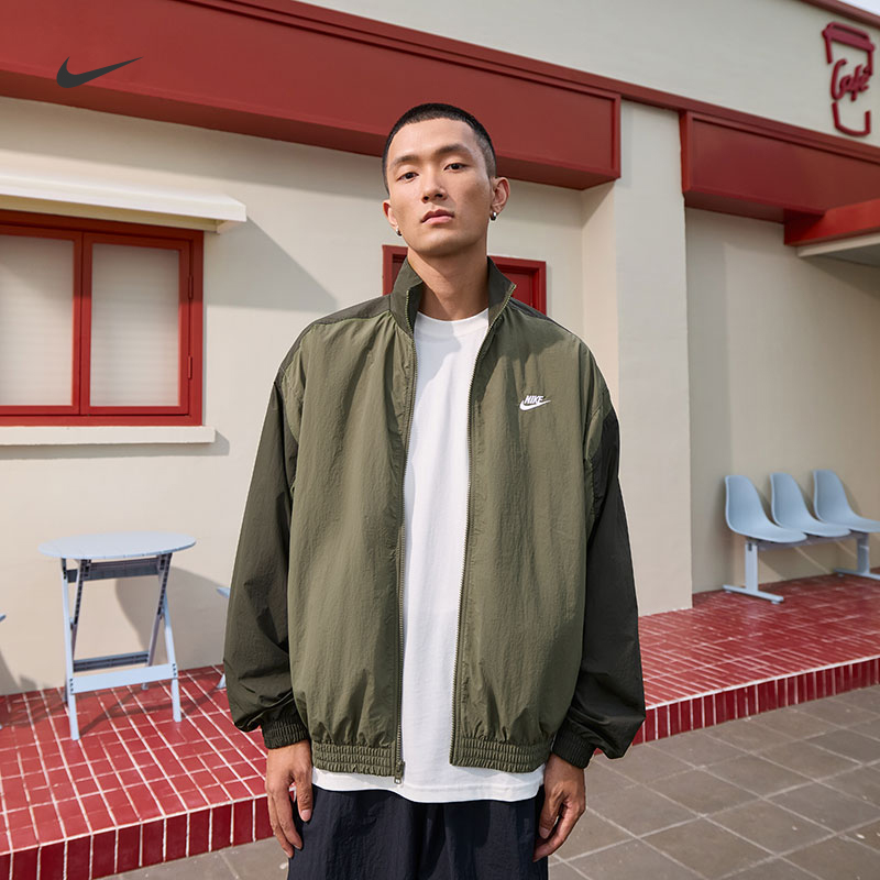 Nike耐克超宽松梭织男子运动夹克