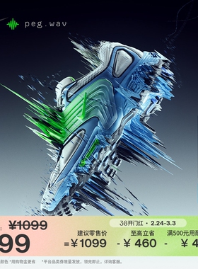 耐克赛博飞马男缓震运动鞋春季跑步NIKE AIR PEGASUS WAVE IB0612