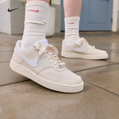 Nike耐克低帮女平底运动鞋板鞋
