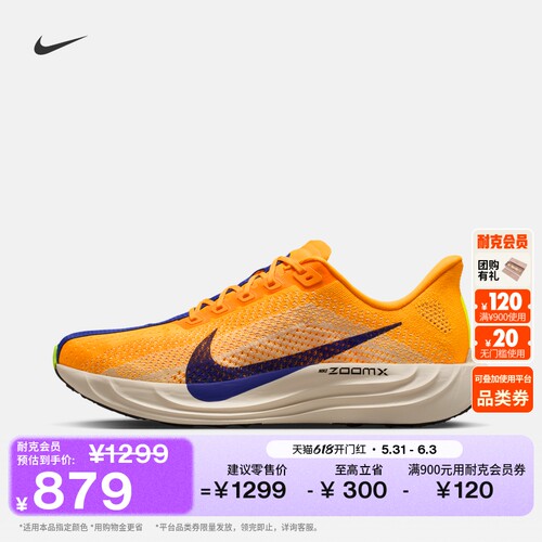 Nike耐克PEGASUSPLUS男子跑步鞋