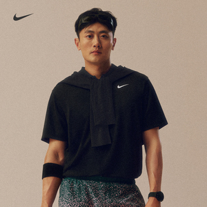 Nike耐克官方男速干网球翻领T恤夏季POLO针织刺绣柔软舒适DH0858