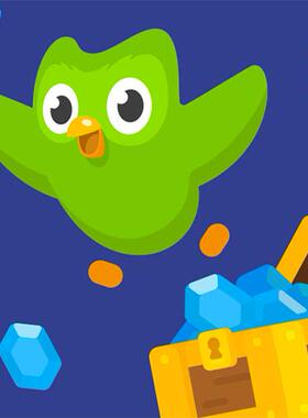 多邻国宝石钻石官方充值Duolingo兑换奖励Super会员家庭订阅套餐