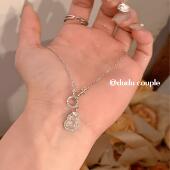 嘟嘟夫妇新中式 葫芦项链轻奢小众福禄吊坠精致满钻高级感锁骨链女