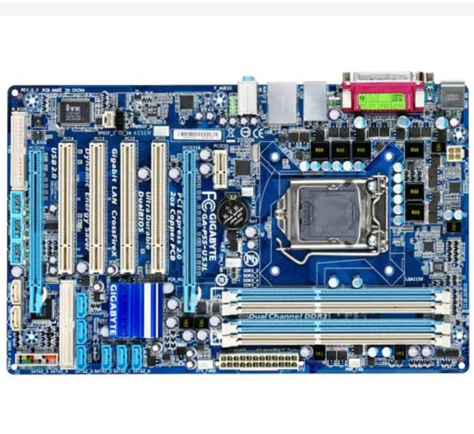 技嘉 ga-p55-ud3l/usb3l/us3l/p55a-ud3r 主板1156针 p7p55d p55