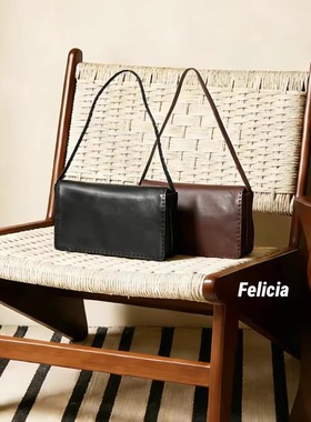 Felicia TR系Nuance手缝腋下包胎羊皮单肩hobo包女小号