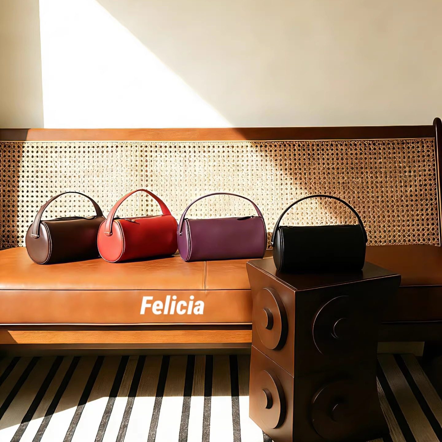 Felicia韩版里外全皮手提笔筒,箱包皮具/热销女包/男包,手拿包,淘宝优惠券,粉丝福利购,淘宝优惠卷