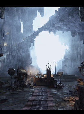 Merlin s Cave Environment 虚幻4 ue5 梅林 的 魔法 洞窟 场景