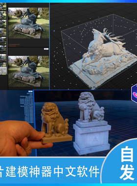 Reality Capture照片建模转3D模型中文软件RealityCapture教程1.0