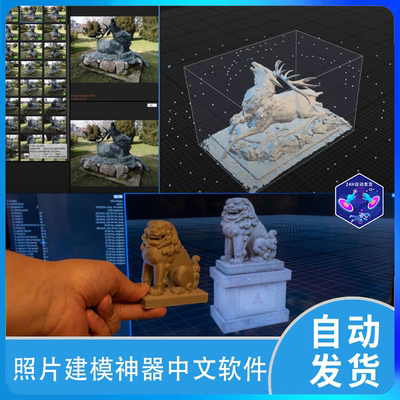 Reality Capture照片建模转3D模型中文软件RealityCapture教程1.0