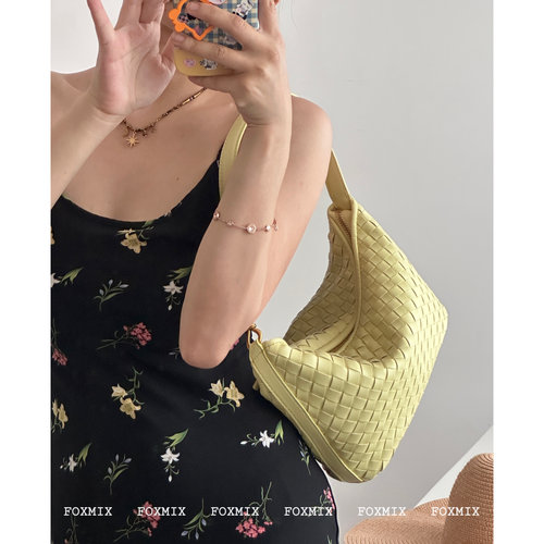 编织包单肩包纯手工度假风