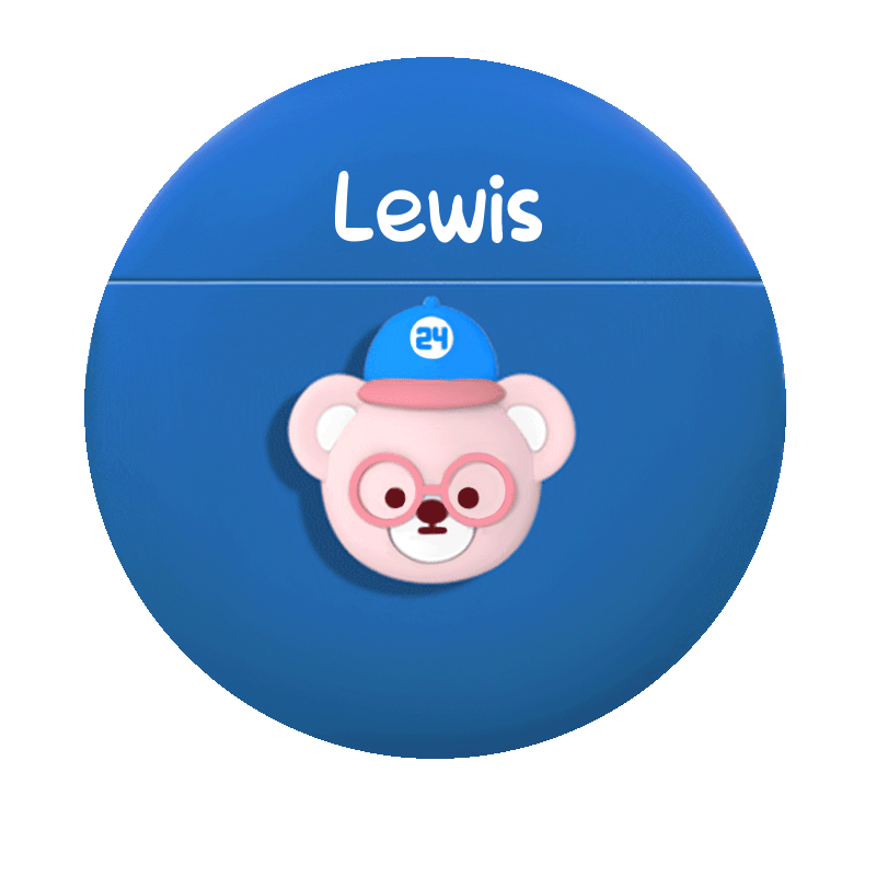 华为耳机硅胶保护套 FreeBuds 4适用 立体动漫保护套通用无线蓝牙耳机运动防摔柔软硅胶壳 奇萌泰迪系列