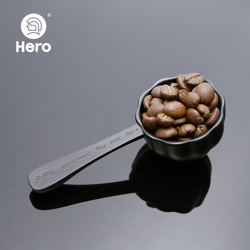 Hero量豆勺 咖啡豆勺 咖啡粉长柄量勺干果零食量勺10g