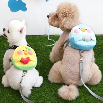 韩国parisdog宠物遛狗胸背套装